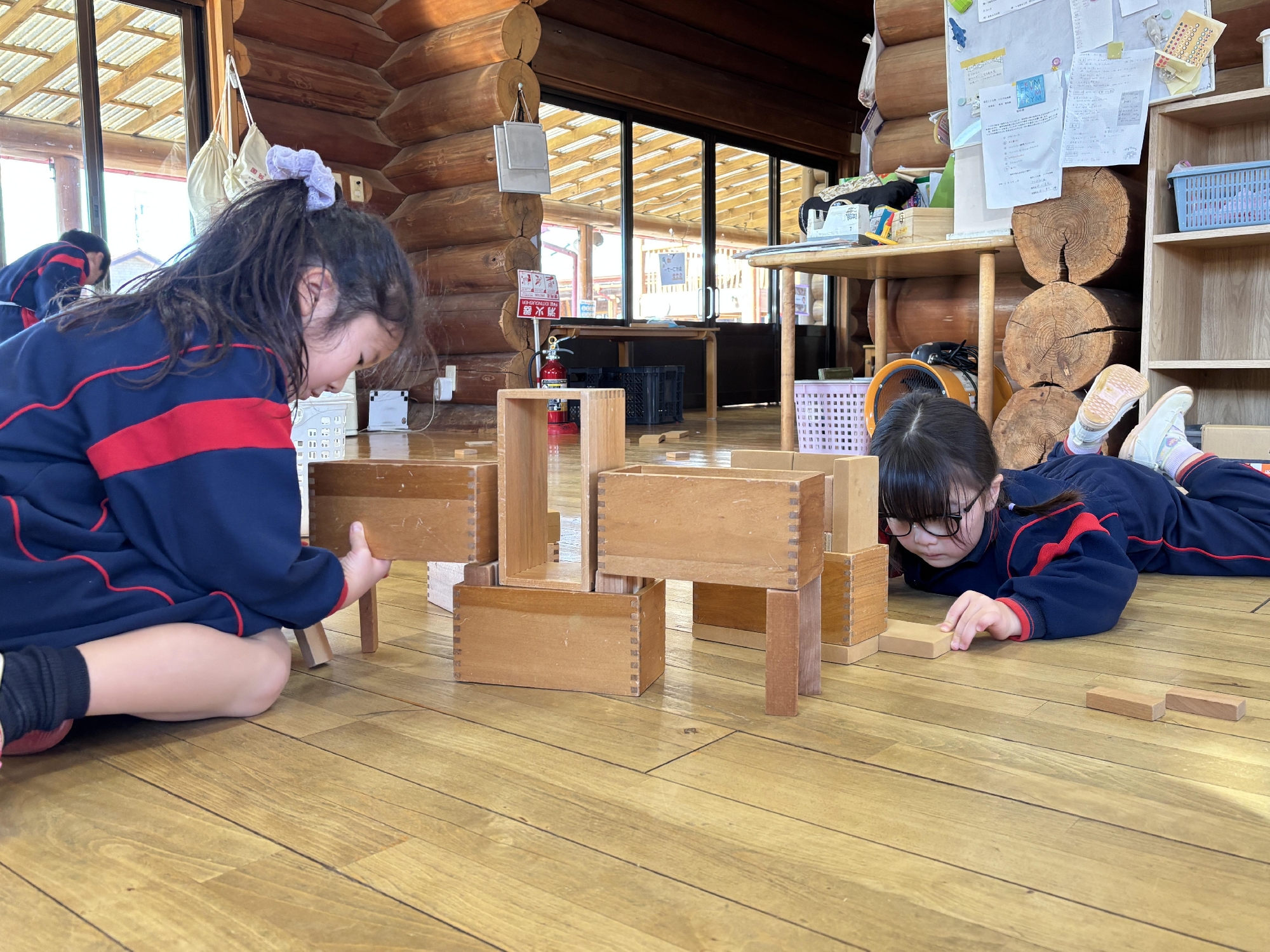 積み木コーナー